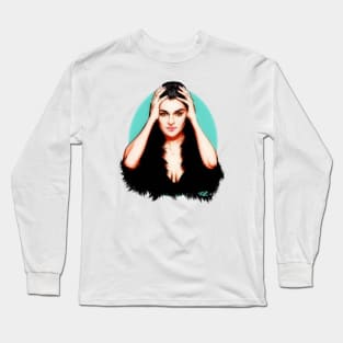 Rachel Weisz - An illustration by Paul Cemmick Long Sleeve T-Shirt